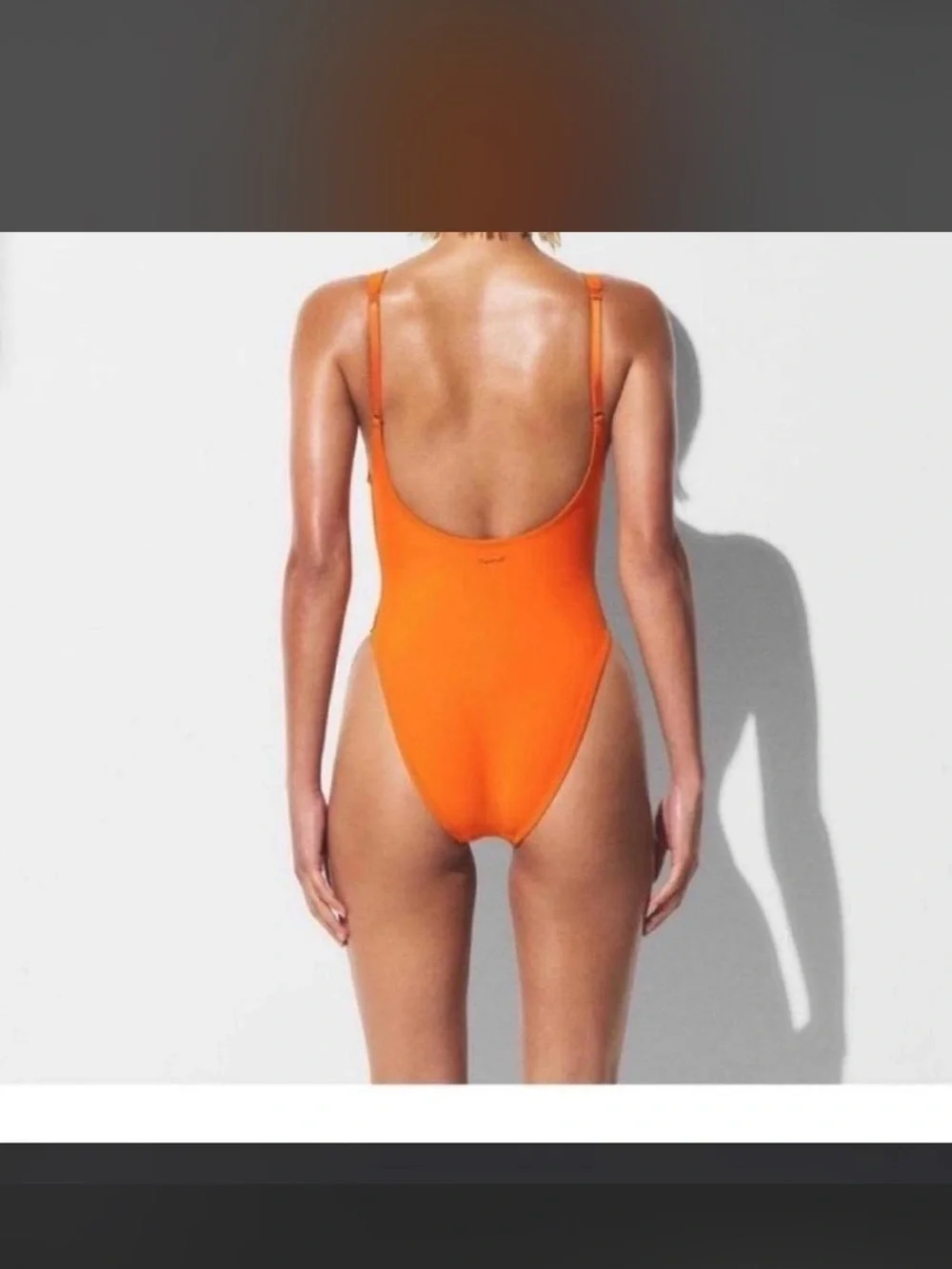 SKIMS sleek orange